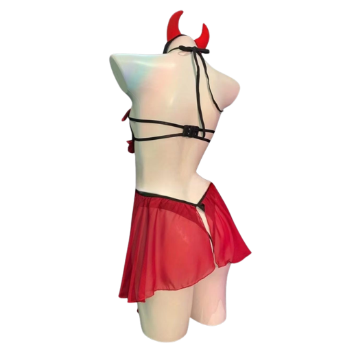 Cosplay Diablita Ero x Talla Única.