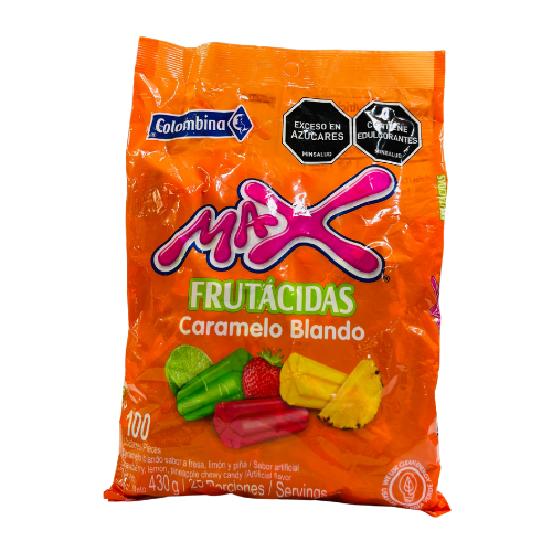 Max Frutácidas x 100 uds